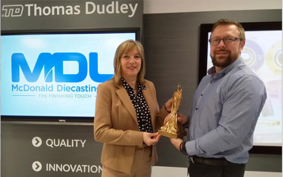 McDonald Die Casting Ltd 2018 Award Winners